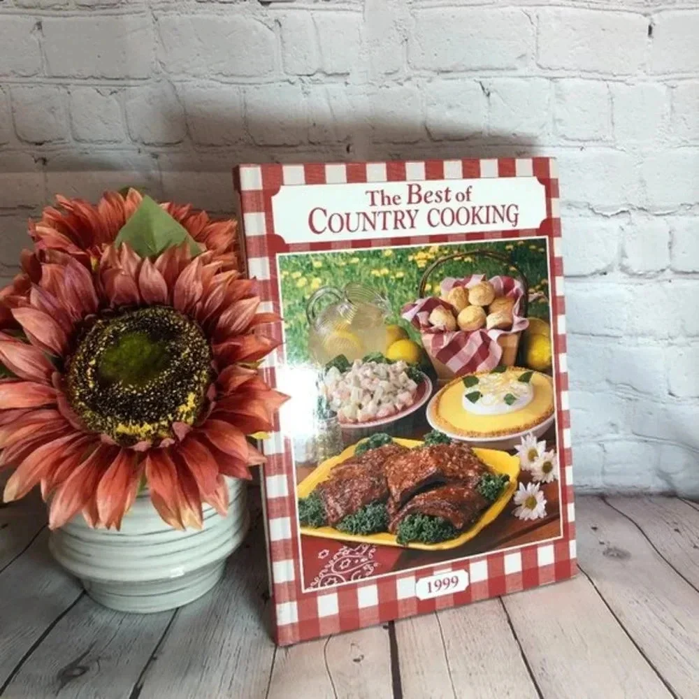 Vintage 1999 THE BEST OF COUNTRY COOKING cookbook